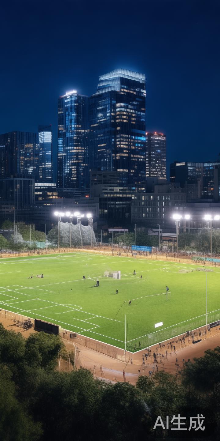 夜间举行的体育活动最重要的一环是场地的选择。理想的